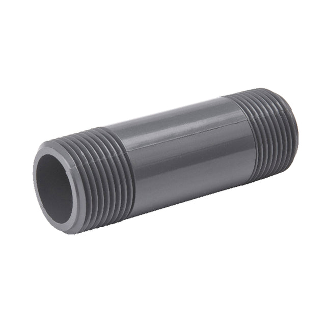 B&K Schedule 80 1 in. MPT each PVC 6 in. Nipple 1 pk