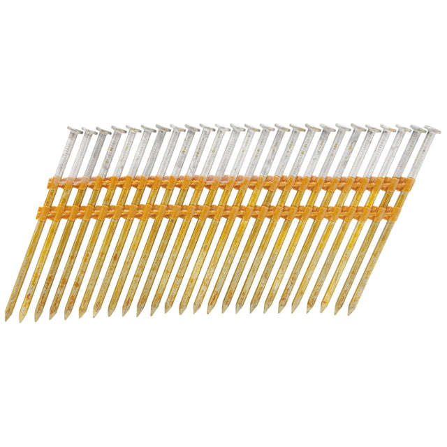 Stanley Bostitch 3-1/2 in. L X 10 Ga. Plastic Strip Hot-Dip Galvanized Framing Nails 21 deg 4,000 pk