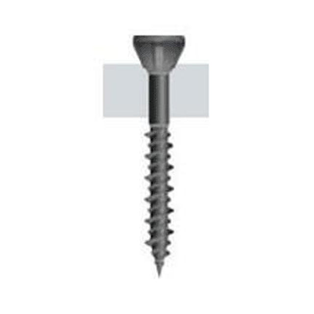 Simpson Strong-Tie No. 7 X 1-1/4 in. L Square Exterior Wood Screw 2500 pk