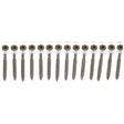 Senco DuraSpin No. 8 Sizes X 2-1/2 in. L Square Square Head Deck Screws 800 pk