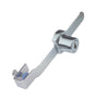 Prime-Line 5 1/2 in. H X 9/16 in. W X 5-1/2 in. L Steel Key Showcase Lock