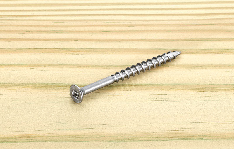 Starborn Deckfast No. 10 X 3 in. L Silver Star Flat Head Deck Screws 250 pk