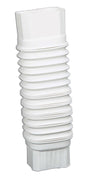 Amerimax 2 in. H X 3 in. W X 7.5 in. L White Vinyl Gutter Elbow
