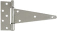 National Hardware 10 in. L Stainless Steel Stainless Steel Heavy Duty T Hinge 1 pk
