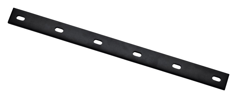 National Hardware 20 in. H X 1/4 in. W X 1.5 in. L Black Carbon Steel Mending Plate