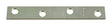 National Hardware 5/8 in. W X 4 in. L Zinc-Plated Steel Mending Brace