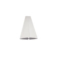 Glass Block 4 in. H X 72 in. W X 0.38 in. D Horizontal Spacer