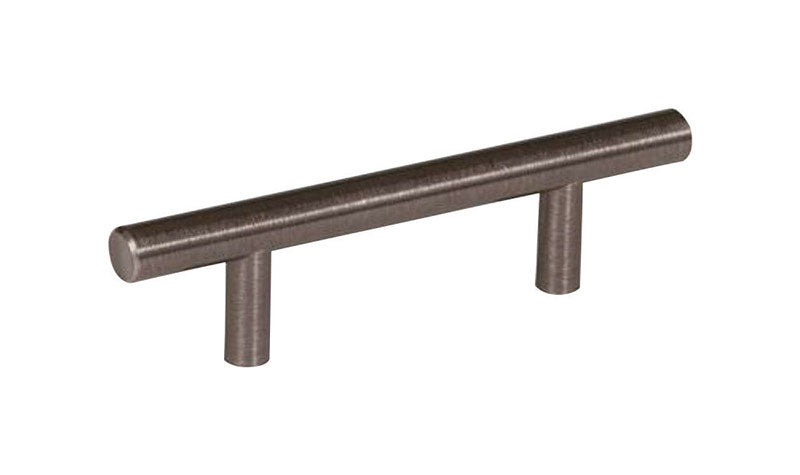 Amerock Bar Pulls Cabinet Pull 3 in. Gunmetal 1 pk