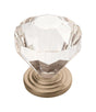 Amerock Traditional Classics Cabinet Knob 1-1/4 in. D 1-3/8 in. Satin Nickel 1 pk