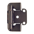Amerock 2-1/4 in. L Oil Rubbed Bronze Cabinet Hinge 2 pk