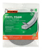 Frost King Gray Vinyl Clad Foam Weather Seal For Doors and Windows 17 ft. L X 0.25 in.