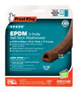 Frost King Brown EPDM Rubber Foam Weather Seal For Doors and Windows 17 ft. L X 0.25 in.