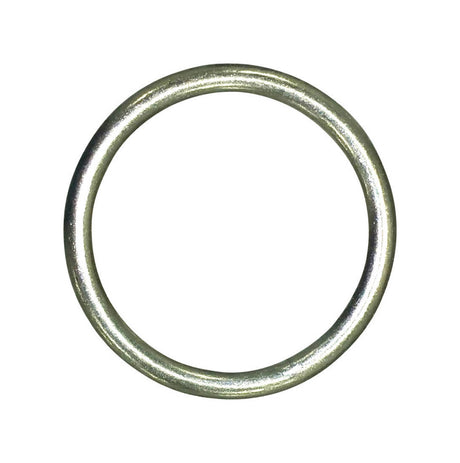 Baron Jumbo Nickel Plated Silver Steel 1 in. L Ring 1 pk