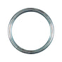 Baron Medium Nickel Plated Silver Steel 2 1/2 in. L Ring 300 lb 1 pk