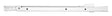 Knape & Vogt 14 in. L Steel Ball-Bearing Rollers Drawer Slide 2 pk