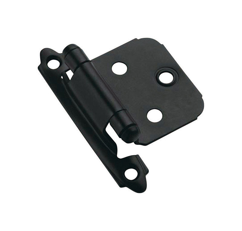 Amerock 1 13/16 in. W X 2-3/4 in. L Steel Self-Closing Hinge 2 pk