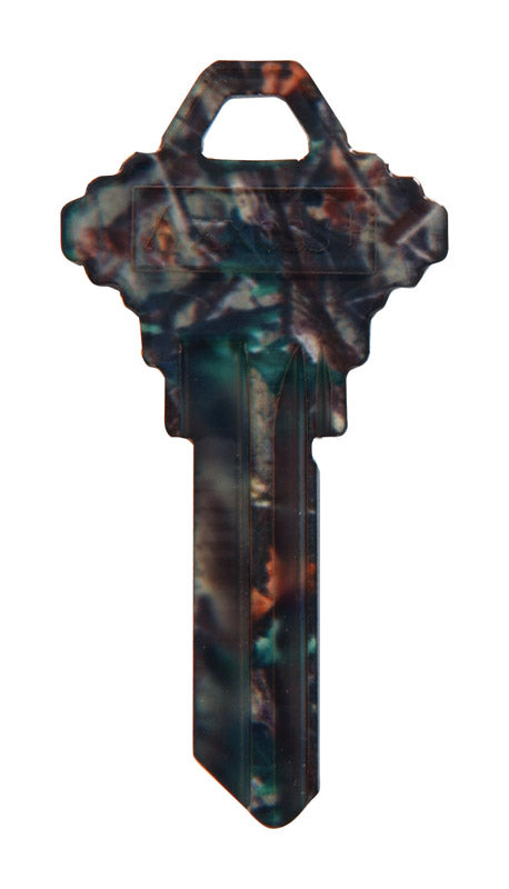 Hillman Wackey Camo House/Office Universal Key Blank Single