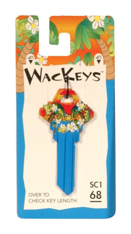 Hillman Wackey Hawaiian House/Office Universal Key Blank SC1/68 Single