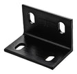 National Hardware 3 in. H X 4.6 in. W X 0.25 in. D Black Structural Steel Inside/Outside Wide Corner