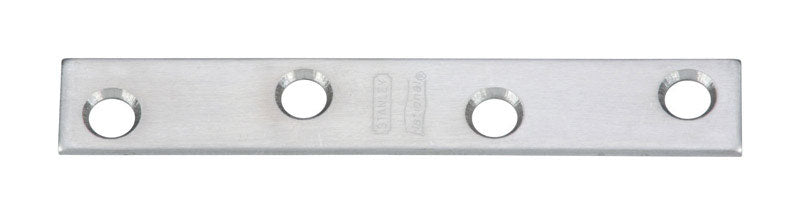 National Hardware 5/8 in. W X 4 in. L Stainless Steel Mending Brace