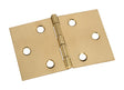 National Hardware Polished Brass Hinge 2 in. 3-1/16 in. 1 pk