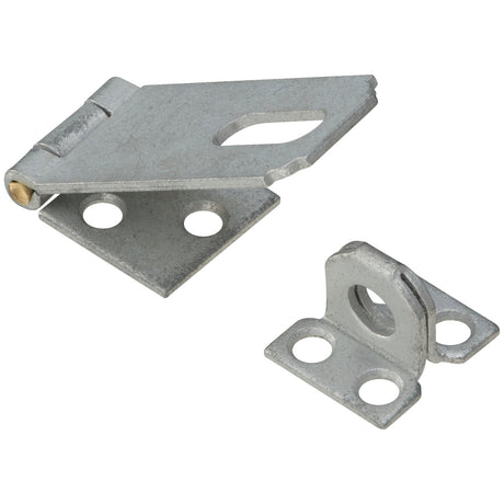 National Hardware Galvanized Steel 2-1/2 in. L Safety Hasp 1 pk