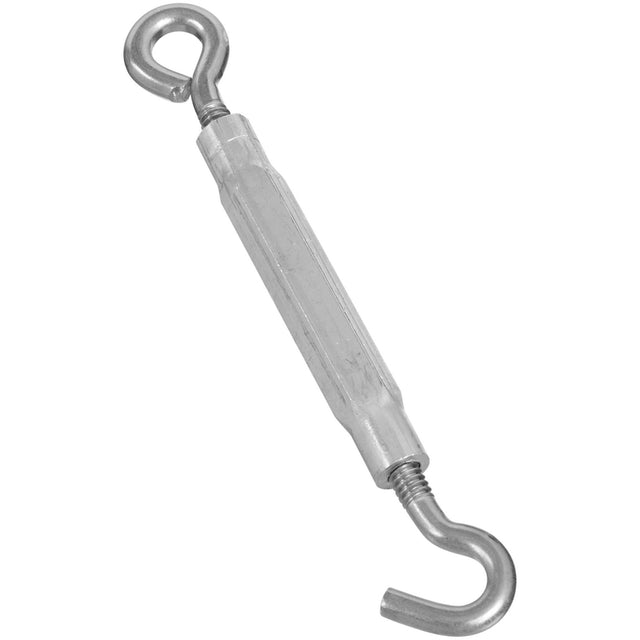 National Hardware Silver Stainless Steel 7-1/2 in. L Hook/Eye Turnbuckle 1 pk