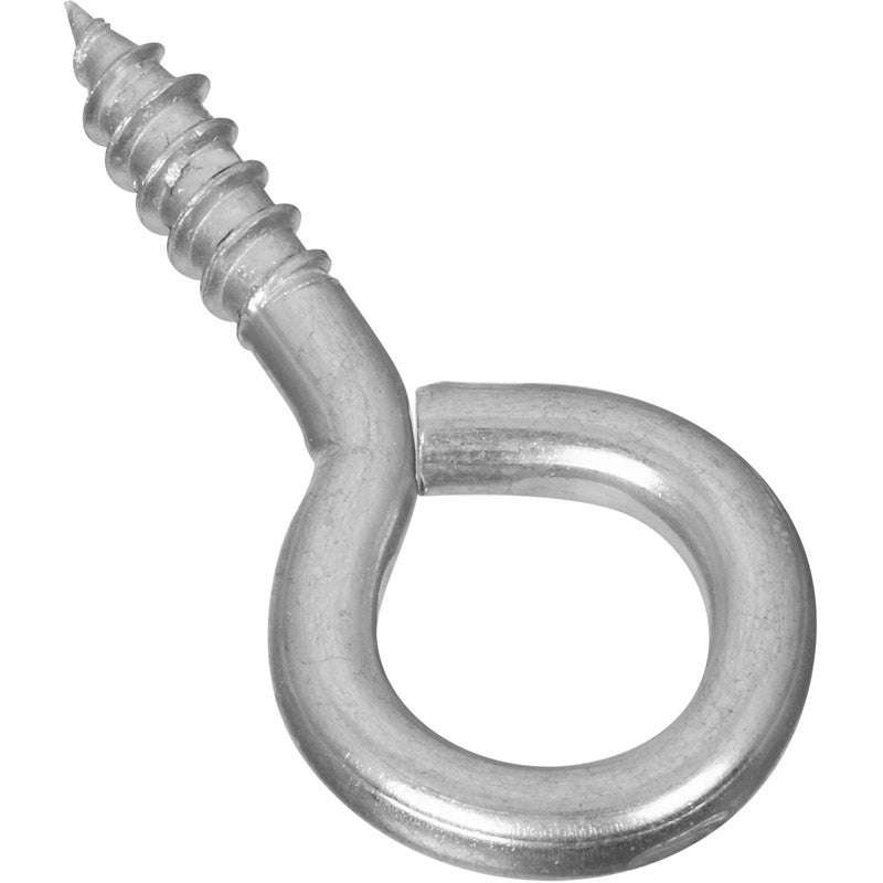 National Hardware 0.19 in. D X 1.94 in. L Zinc-Plated Steel Screw Eye 50 lb. cap. 1 pk