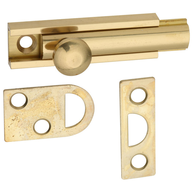 National Hardware Brass Flush Bolt