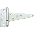 National Hardware 6 in. L Zinc-Plated Extra Heavy Duty T-Hinge 2 pk