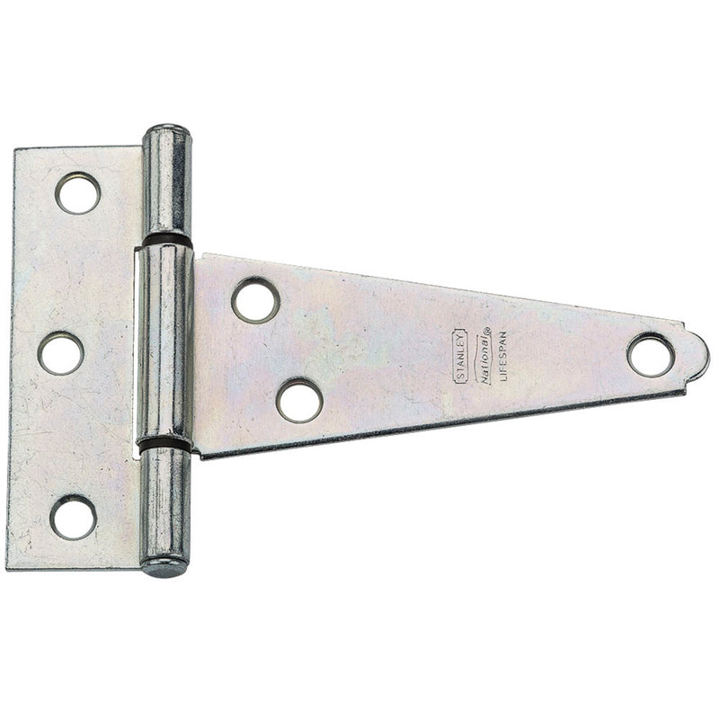 National Hardware 4 in. L Zinc-Plated Extra Heavy Duty T-Hinge 1 pk