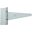 National Hardware 8 in. L Zinc-Plated Extra Heavy Duty T-Hinge 2 pk