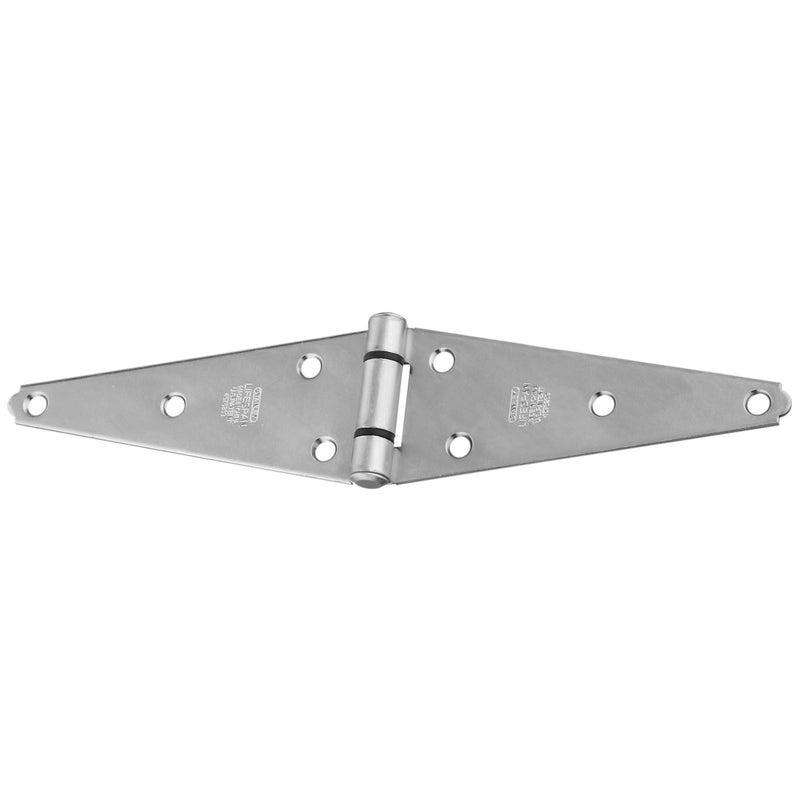 National Hardware 6 in. L Zinc-Plated Heavy Strap Hinge 1 pk