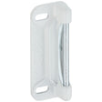 National Hardware White Steel Door Strike 1 pk