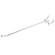 National Hardware Zinc Plated Steel 6 in. Single Hook 3 pk