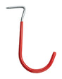National Hardware 6 in. L Vinyl Coated Red Steel Hook 20 lb. cap. 2 pk