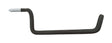 National Hardware 10.88 in. L Black Steel/Vinyl Large Ladder Hook 30 lb. cap. 1 pk