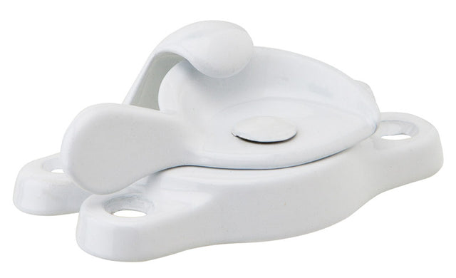Ives White Aluminum Window Lock 1 pk