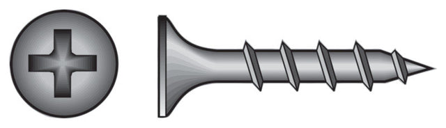 Stallion No. 6 X 2 in. L Phillips Drywall Screws 25 lb