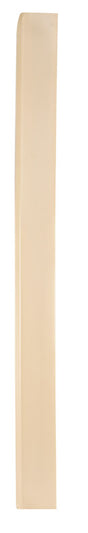 M-D 4 in. H X 1/2 in. L Prefinished Almond Vinyl Wall Base