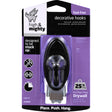 High & Mighty 3.5 in. L Oil Rubbed Bronze Brown Metal Oval Hook 25 lb. cap. 1 pk