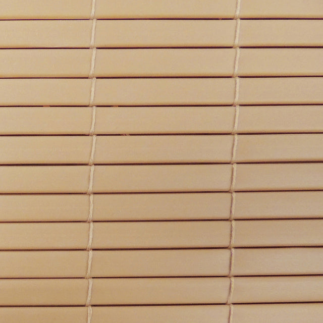 Radiance Vinyl Rollup Shade 48 in. W X 72 in. H Bamboo Cordless