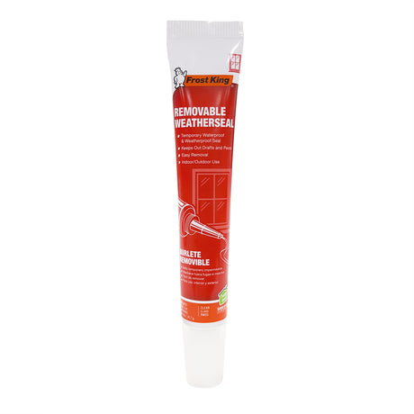 Frost King Clear Silicone Weather Seal For Doors and Windows 10.5 in. L X 2 in.