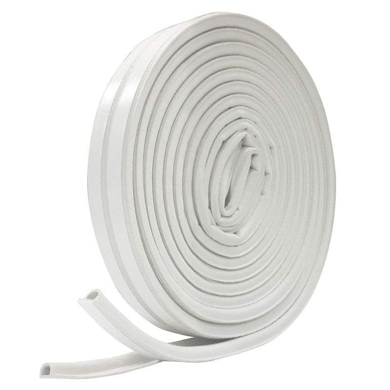Frost King White EPDM Rubber Foam Weather Seal For Doors and Windows 17 ft. L X 0.22 in.