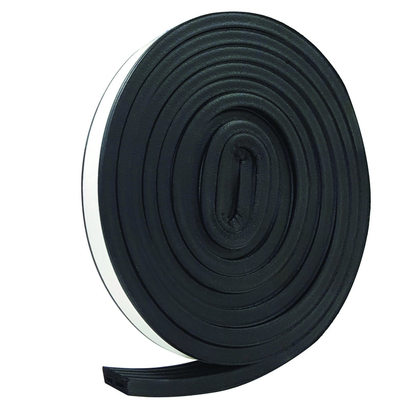 Frost King Black EPDM Rubber Foam Weather Seal For Doors and Windows 10 ft. L X 0.32 in.