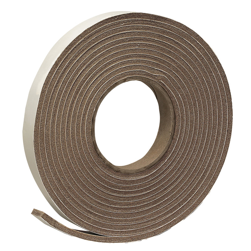 Frost King Brown Vinyl Weather Seal For Doors and Windows 17 ft. L X 0.19 in.