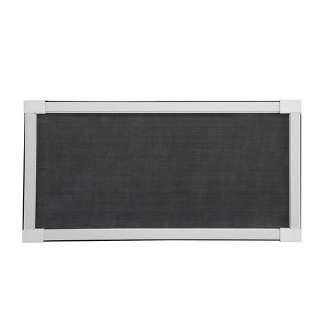 M-D White Aluminum Adjustable Screen 10 in. W X 37 in. L