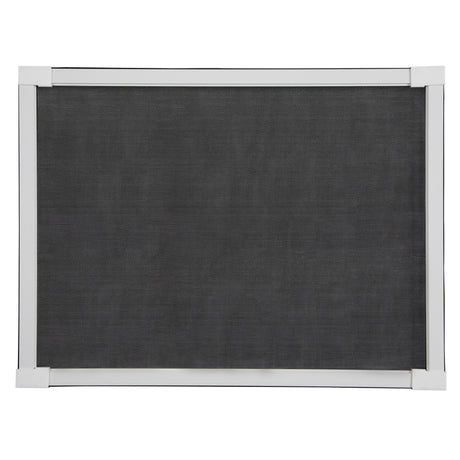 M-D White Aluminum Adjustable Screen 15 in. W X 37 in. L