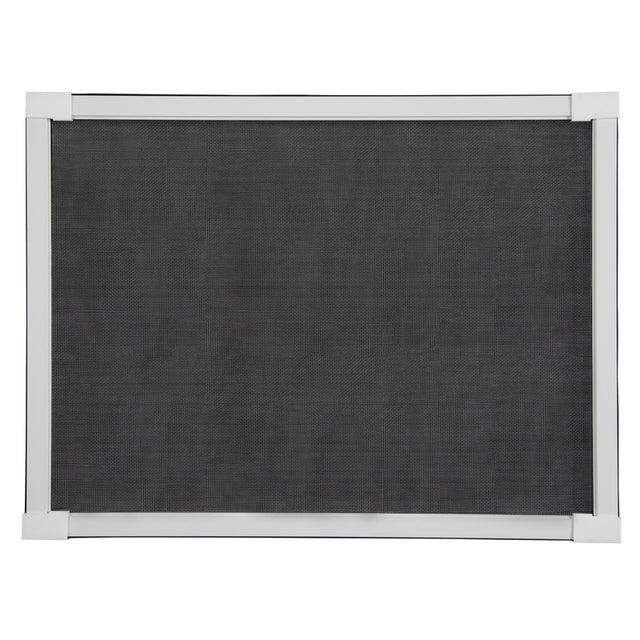 M-D White Aluminum Adjustable Screen 15 in. W X 37 in. L