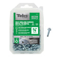 Teks No. 8 X 3/4 in. L Hex Washer Head Sheet Metal Screws 180 pk